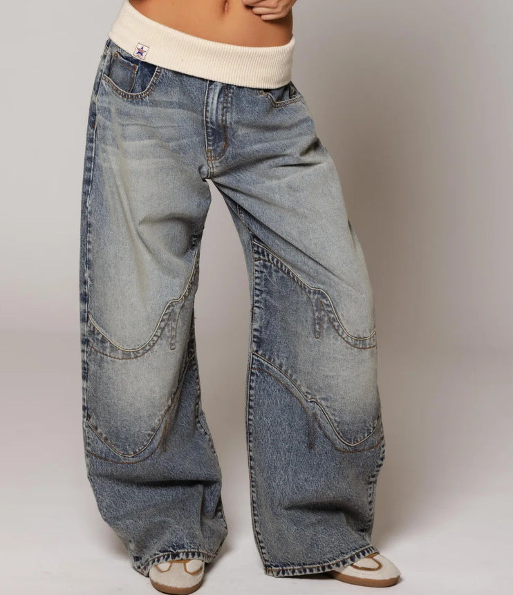 Shorts Loose Straight Leg Casual Pants Women's Style