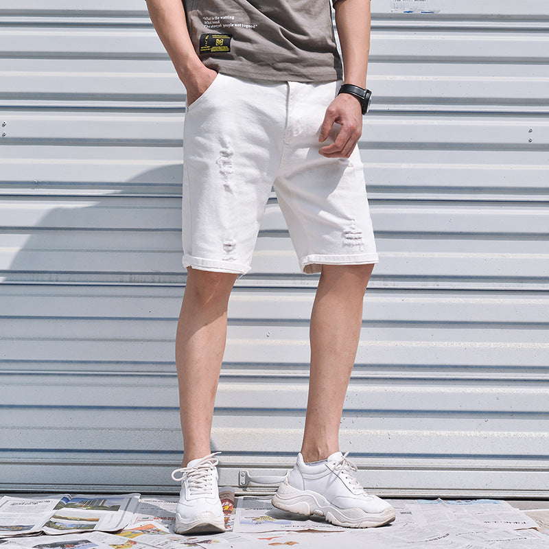 Shorts Men's Denim Casual Fit by INSANITY BEAST