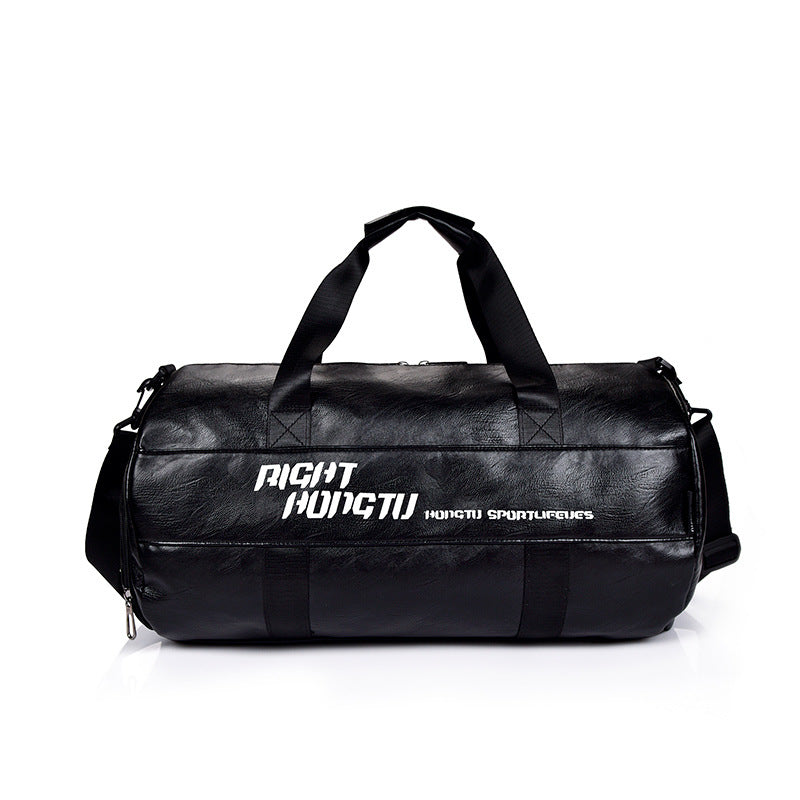 Duffle Bags Large Capacity PU Waterproof Sports Travel Bag
