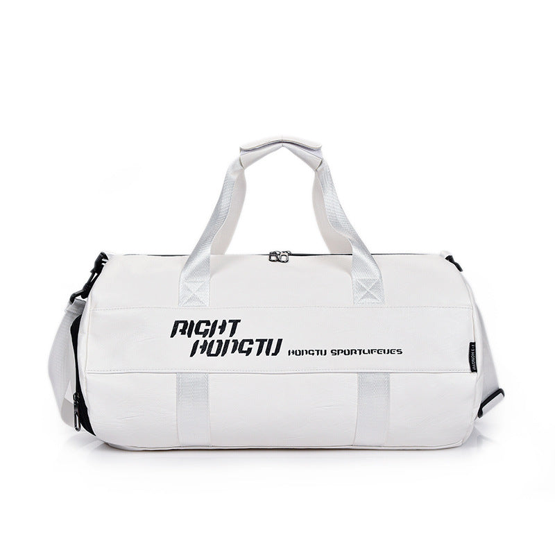 Duffle Bags Large Capacity PU Waterproof Sports Travel Bag