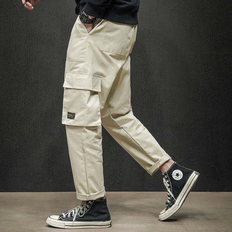CLOTHES Straight Cargo Pants Men's Trousers by INSANITY BEAST