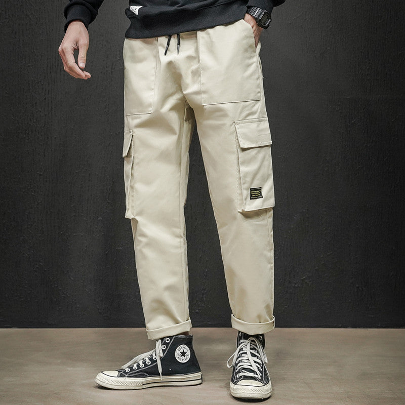 CLOTHES Straight Cargo Pants Men's Trousers by INSANITY BEAST