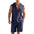 Shorts Sleeveless Shirt Suit for Men by INSANITY BEAST