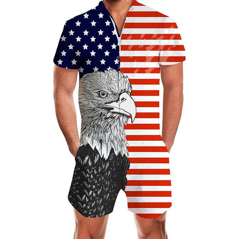 Shorts Hawaiian Shirt and Shorts Set by INSANITY BEAST