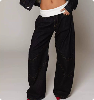 Shorts Loose Straight Leg Casual Pants Women's Style
