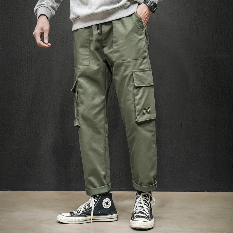 CLOTHES Straight Cargo Pants Men's Trousers by INSANITY BEAST